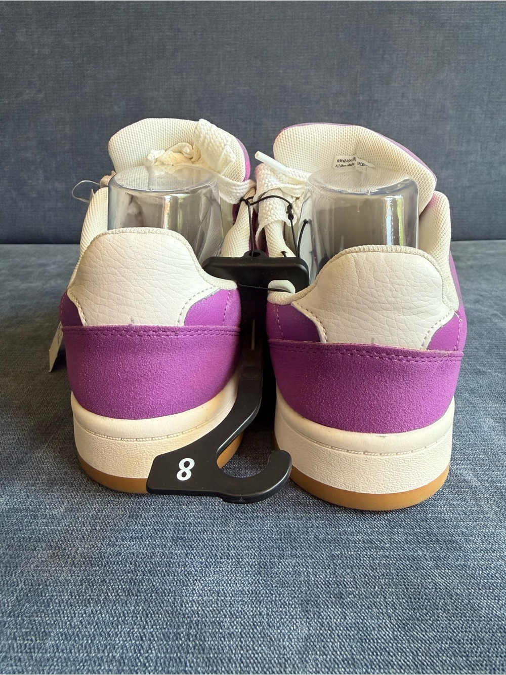 No Boundaries Women’s Purple Lace Up Chunky Skater Sneakers SZ 8 New Casual - Picture 6 of 9